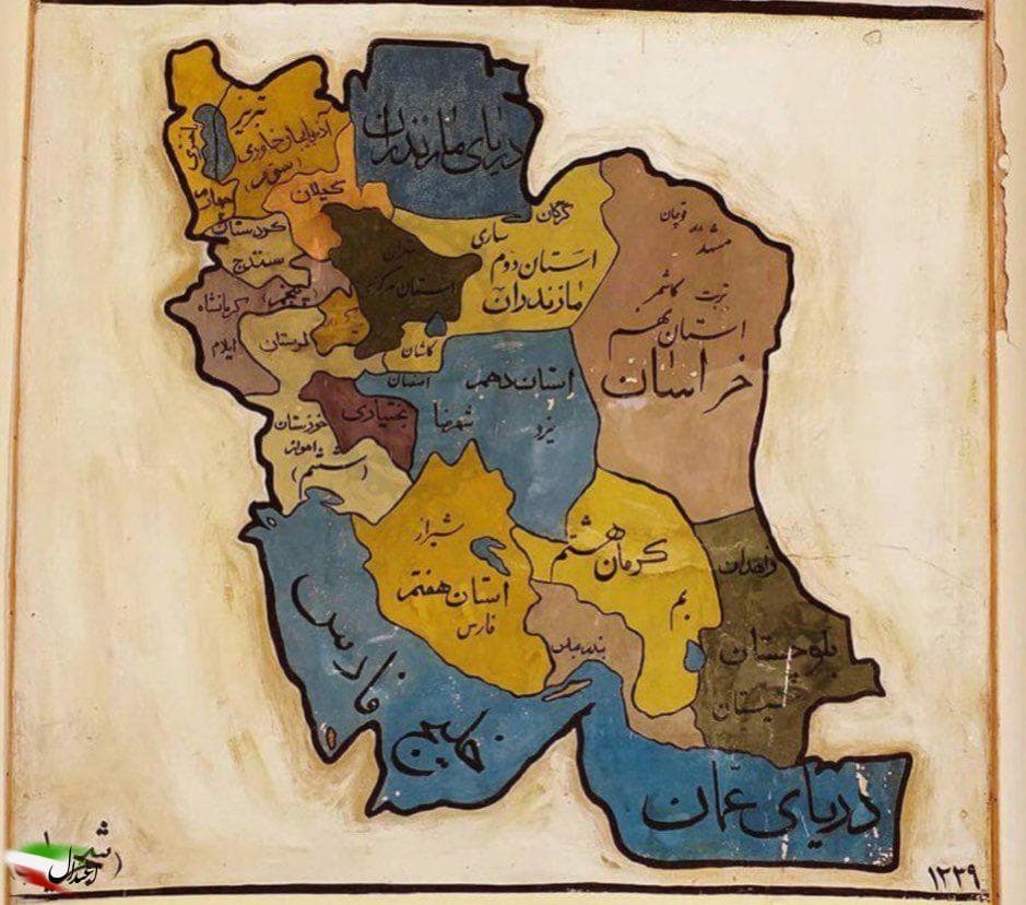 نقشه ای که استاد شجریان کشید