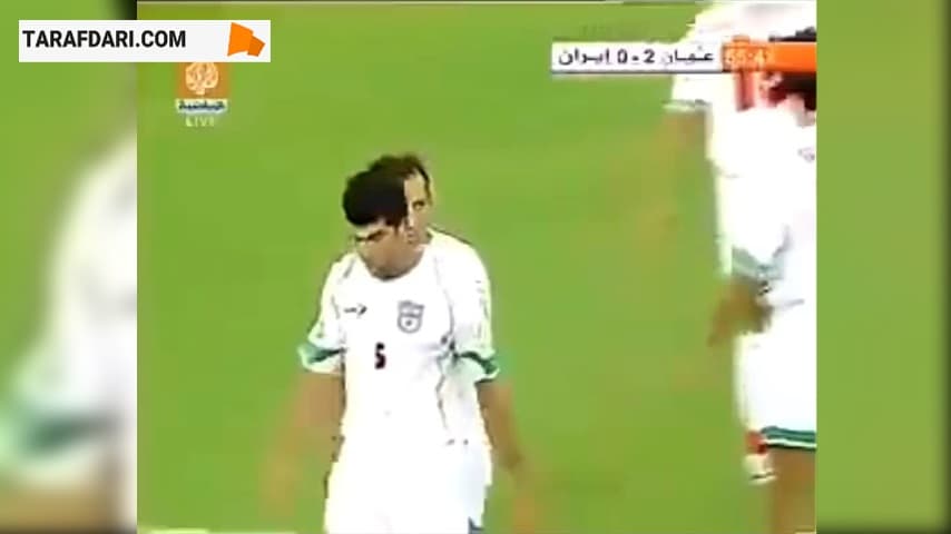 درگیری ملی پوشان مقابل دوربین های تلویزیونی و کشیده هایی که رحمان رضایی و علی بداوی نثار هم کردند! (نوستالژی) / فیلم