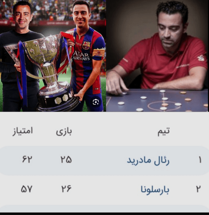 ?ژاوی در زمره ۱۱ بازیکن 
