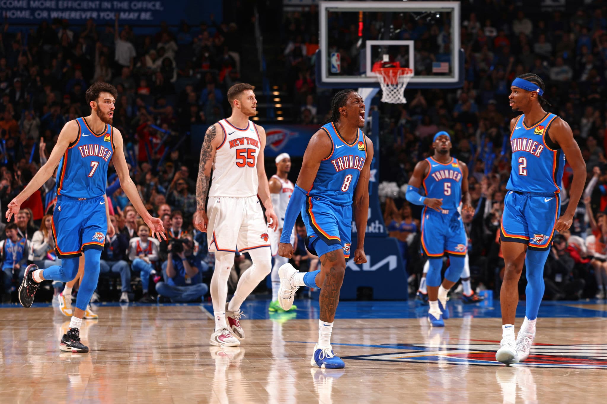 بسکتبال NBA | پتانسیل بی حد و مرز در تیم جوان اوکلاهما