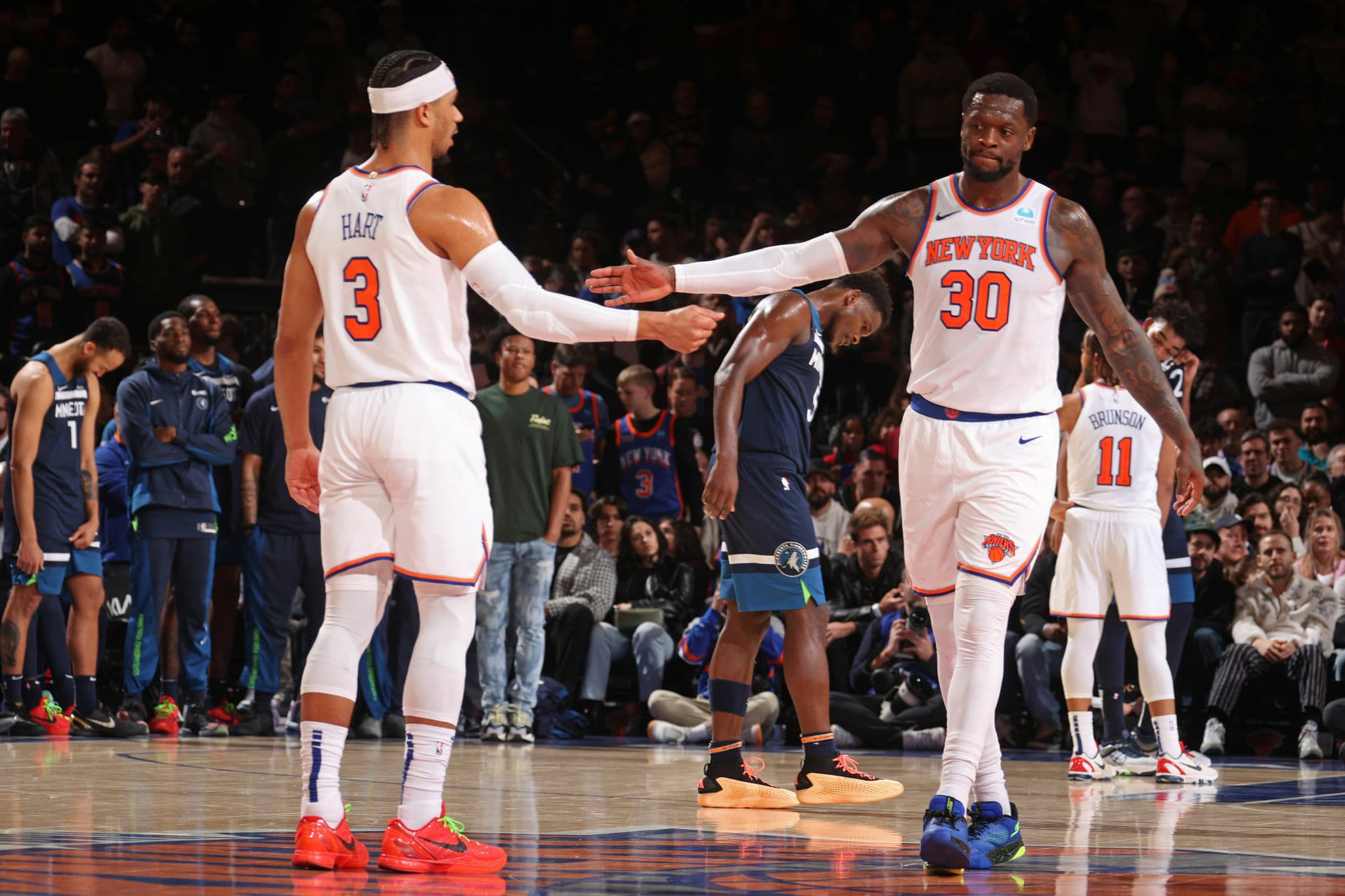 بسکتبال NBA | در نیویورک به گرگ ها باج نداند