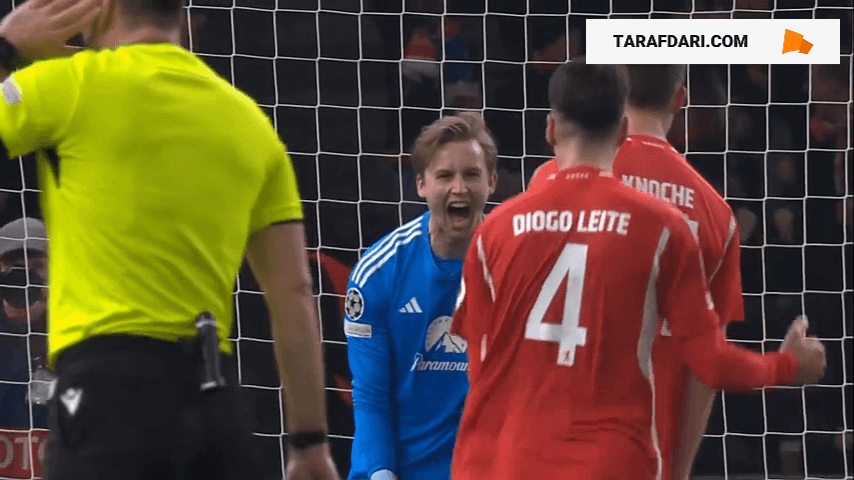 گل کوین فولاند به رئال مادرید روی اشتباه داوید آلابا (اونیون برلین 1-0 رئال مادرید)