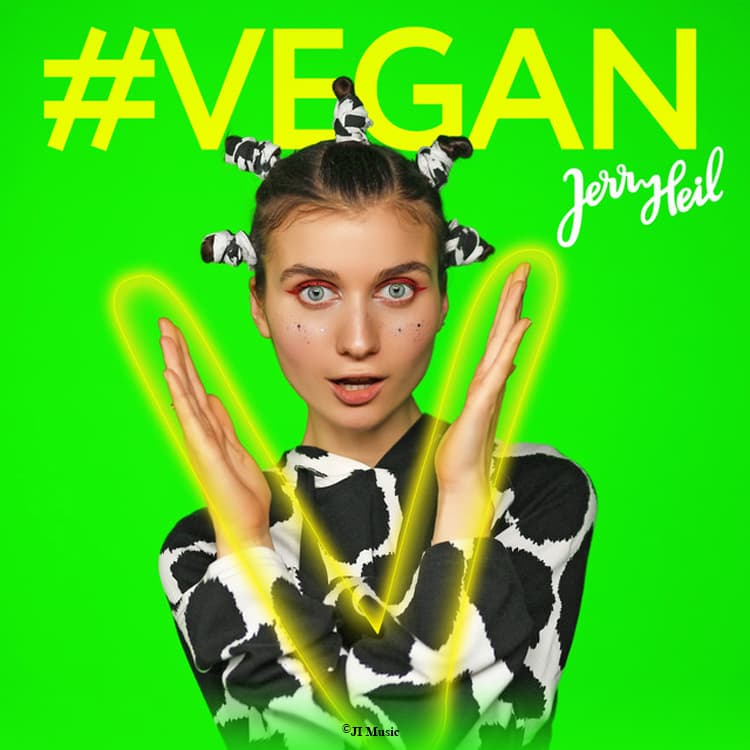 دانلود + ترجمه آهنگ Vegan (وگان) از Jerry Heil باکیفیت 320p