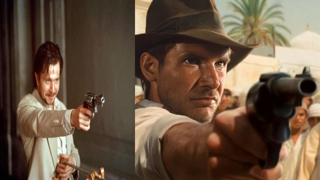 ?نظرسنجی محبوبترین کاراکتر سینمایی(غیر ایرانی)؛ مرحله اول، Indiana Jones vs  Norman Stansfield (Léon) 
