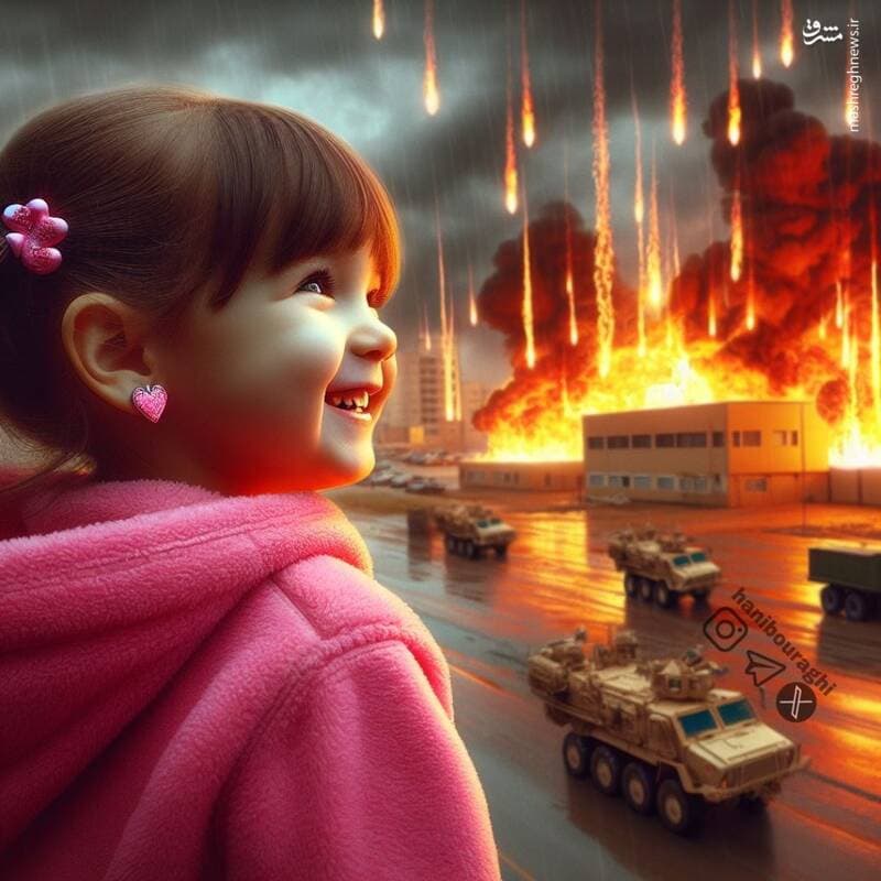 دختری با کاپشن صورتی و گوشواره قلبی