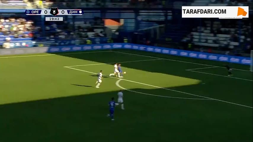 گل سعید سحرخیزان به دینامو مسکو در لیگ برتر روسیه (اورنبورگ 1-0 دینامو مسکو)
