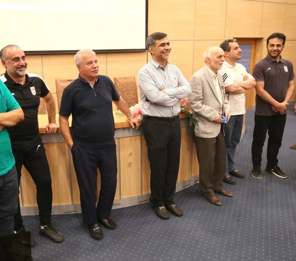 اسطوره‌های پرسپولیس در کنار جوانان ملی‌پوش