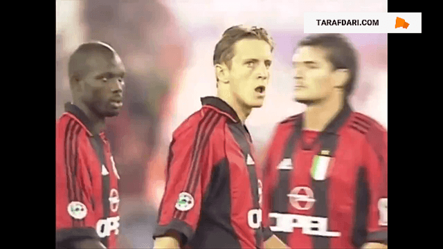 رویارویی اسطوره های میلان و لاتزیو پیش از آغاز بازی (فصل - 1999/2000)