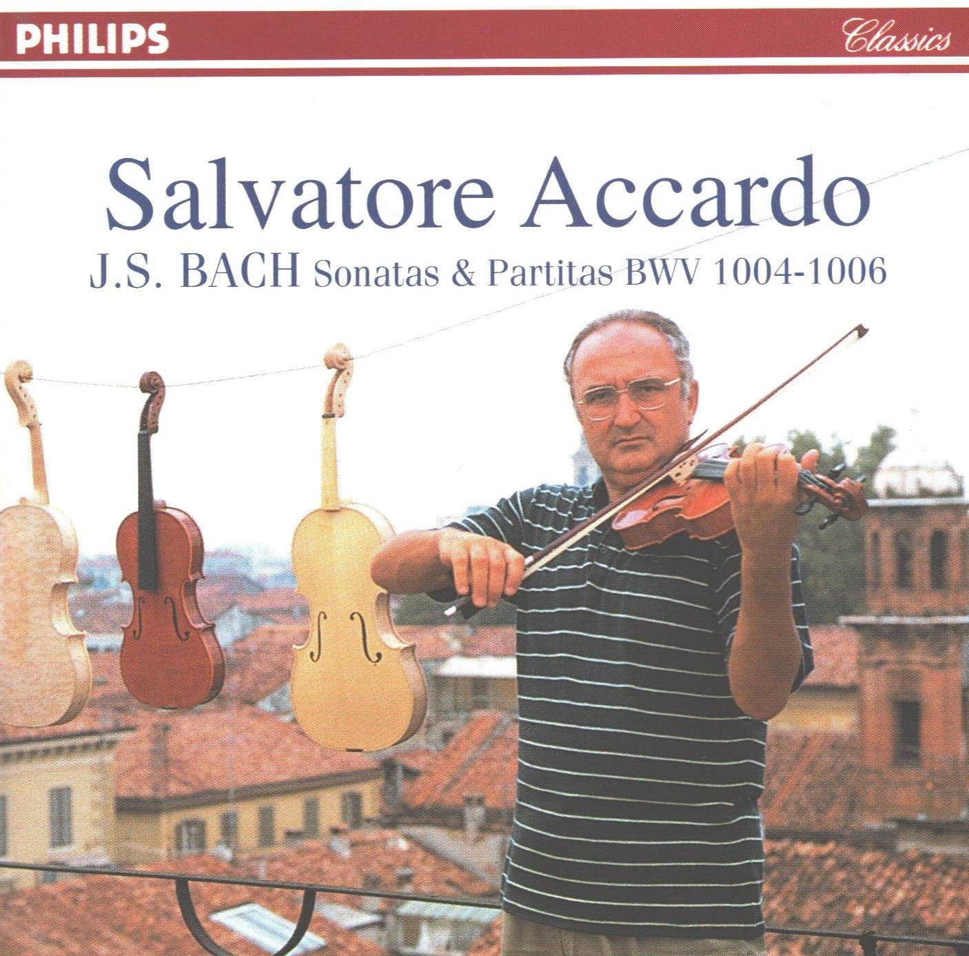 موسیقی کلاسیک: باخ - شاکن برای ویولن از سالواتوره آکاردو - Bach Violin Partita BWV 1004 Chaccona Salvatore Accardo