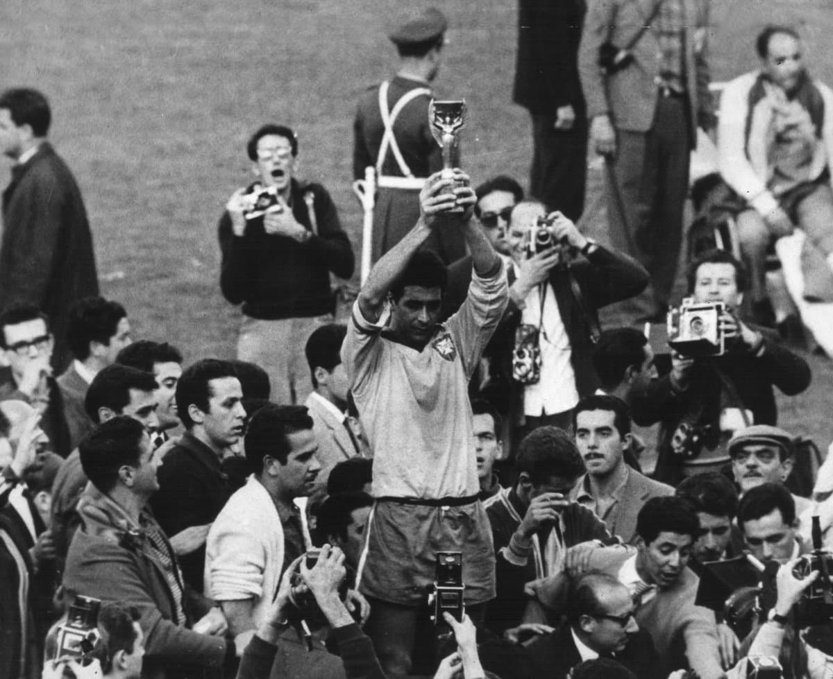 دومین قهرمانی برزیل در جام جهانی با برتری 3-1 مقابل چکسلواکی (1962/6/18)