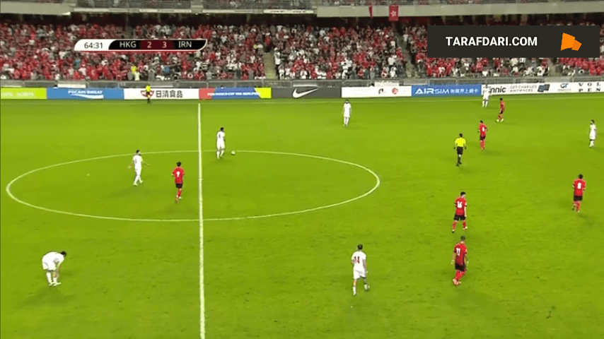 گل سردار آزمون به هنگ کنگ (هنگ کنگ 2-4 ایران)