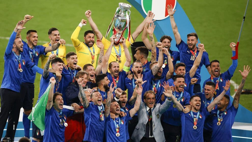 دومین قهرمانی ایتالیا در یورو با غلبه بر انگلیس در ضربات پنالتی (2021/7/11) / فیلم