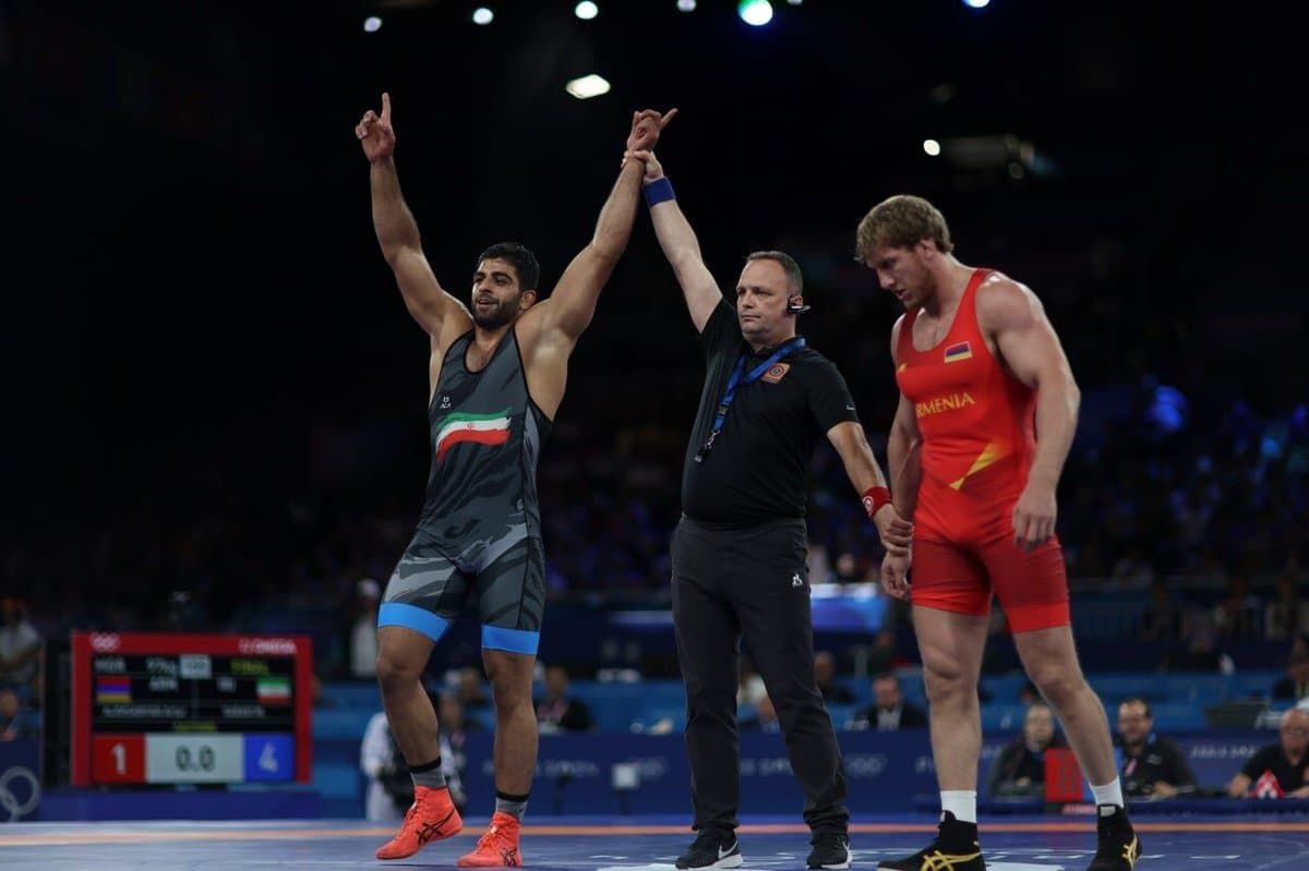 ایران قهرمان بلامنازع کشتی فرنگی المپیک پاریس شد
