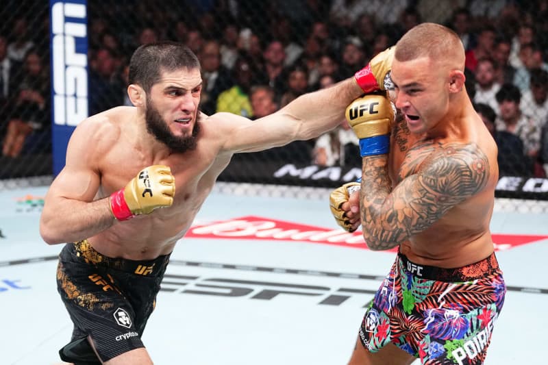 UFC 302 | اسلام ماخاچف با شکست داستین پویریر از کمربند خود دفاع کرد