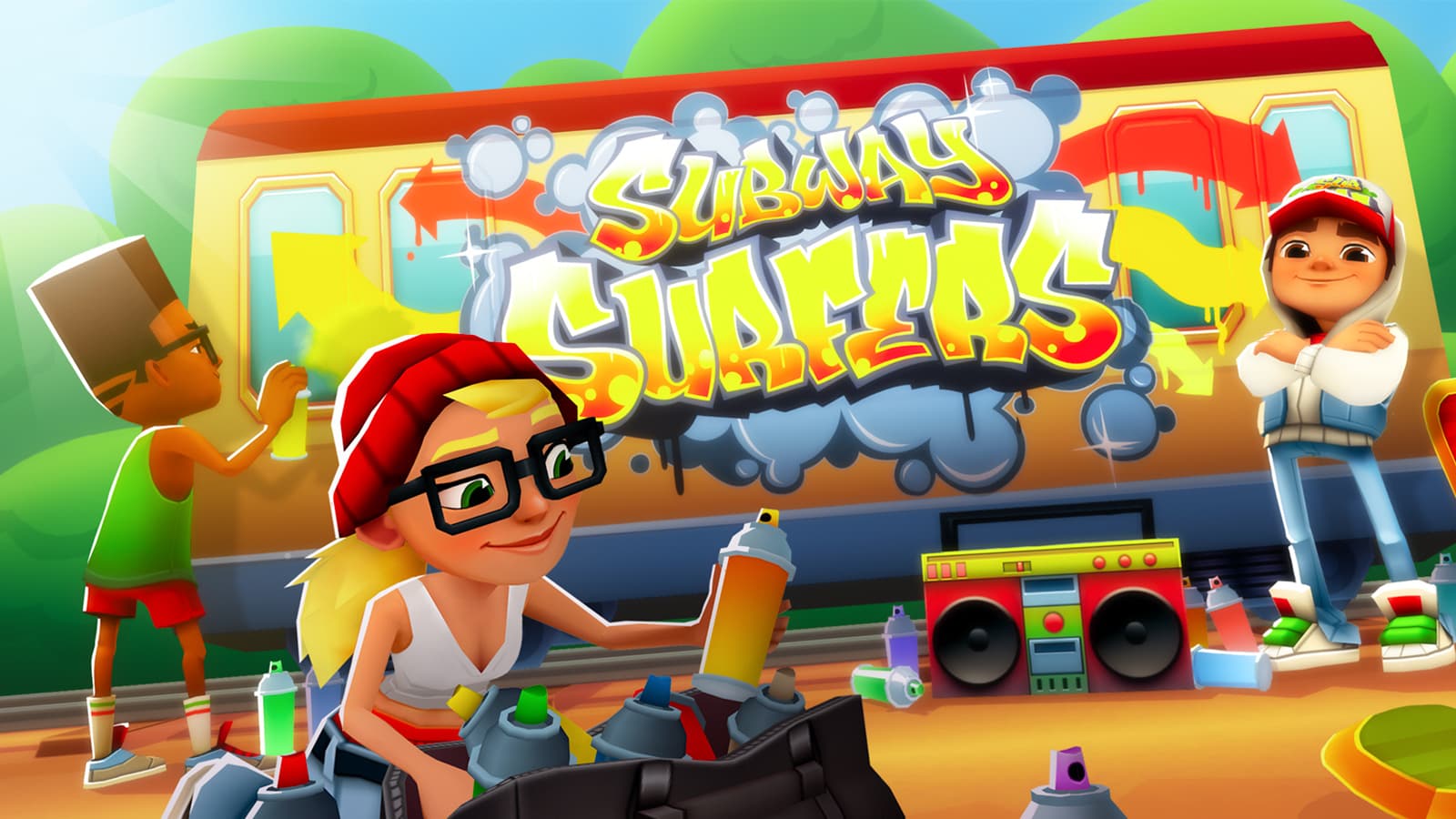 بازی Subway Surfers | چه لذت بخش بود دنیای روی قطارها!