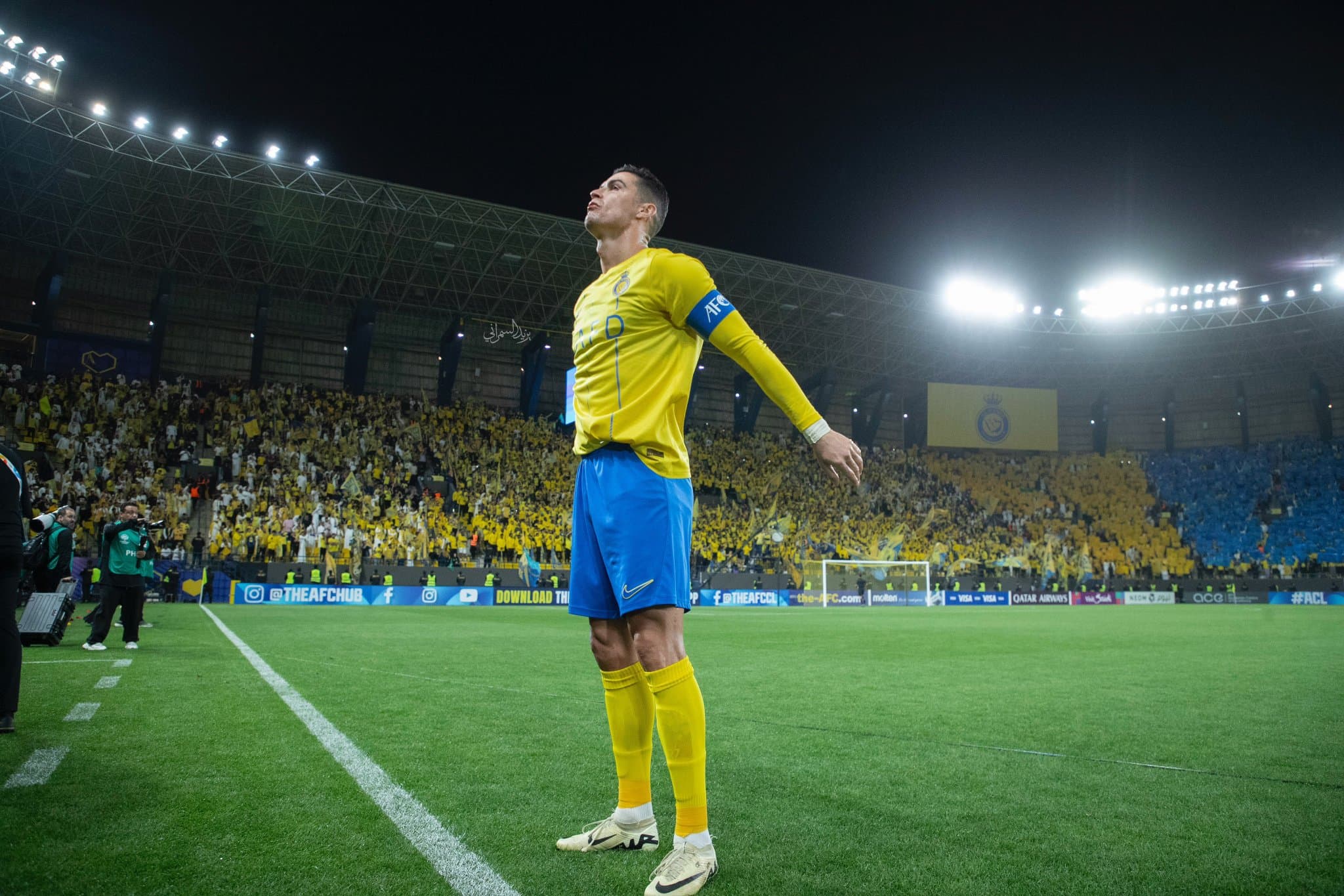 النصر 3-1 الخلیج؛ رونالدو و الهلال دوباره به هم رسیدند