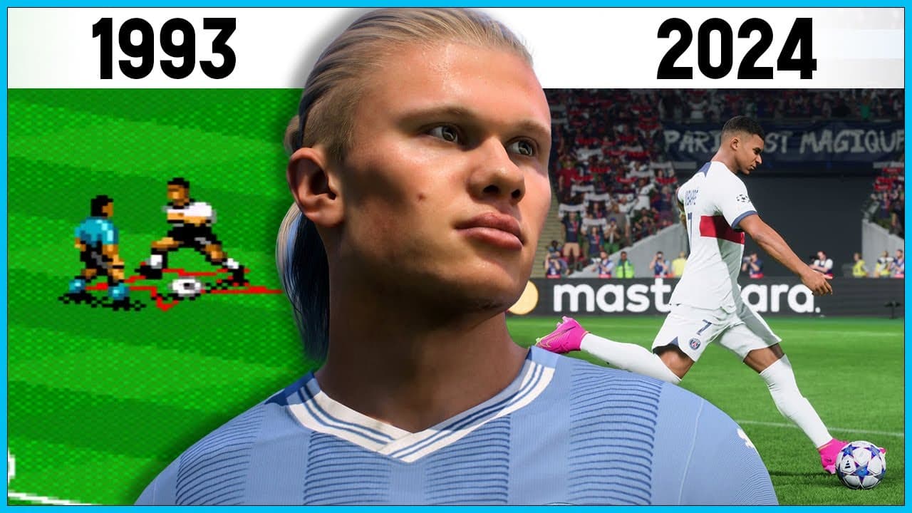 از FIFA 93 تا FC 24؛ تکامل حیرت‌انگیز بازی‌های فوتبالی 