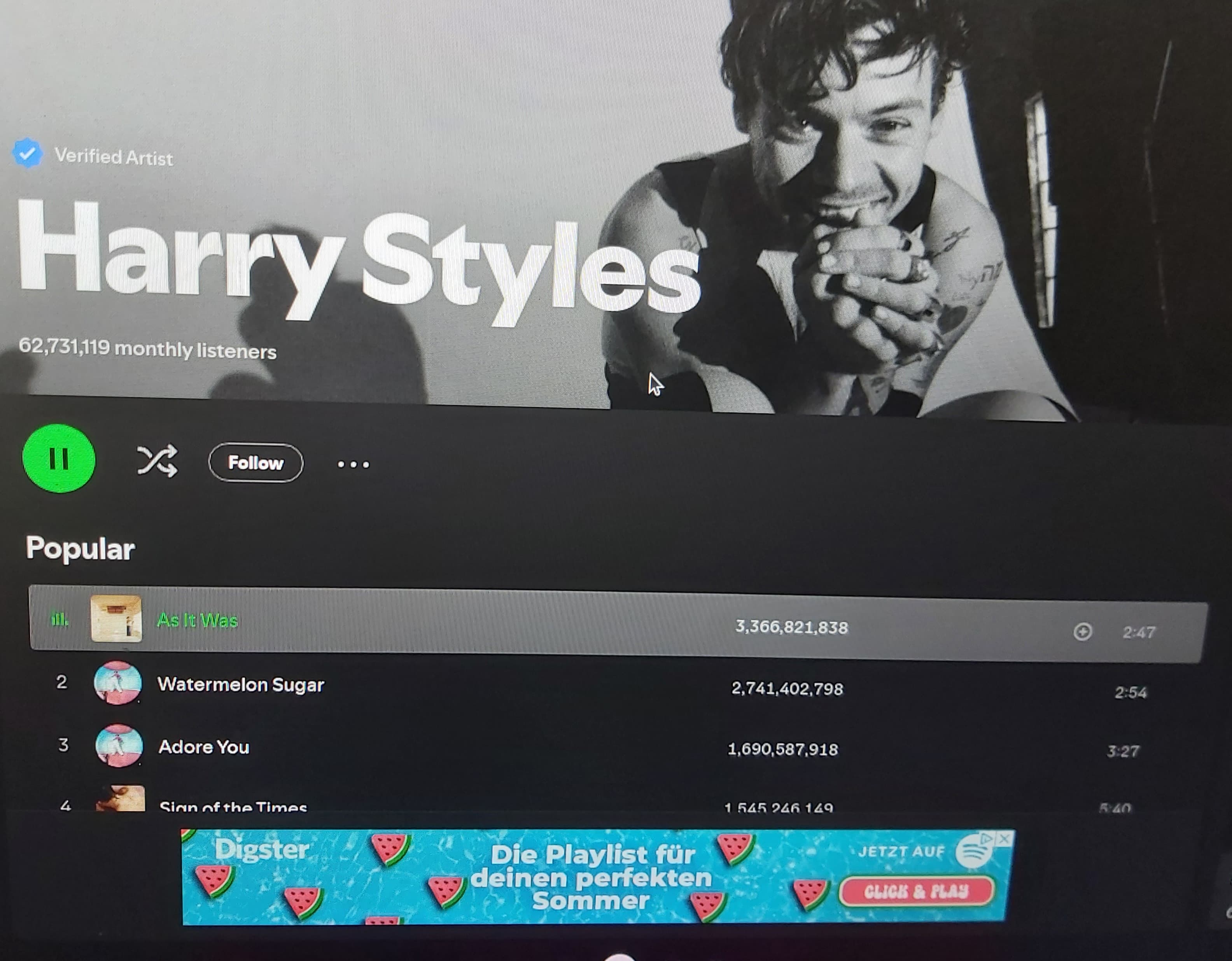 دانلود آهنگ As It Was از Harry Styles با متن و ترجمه
