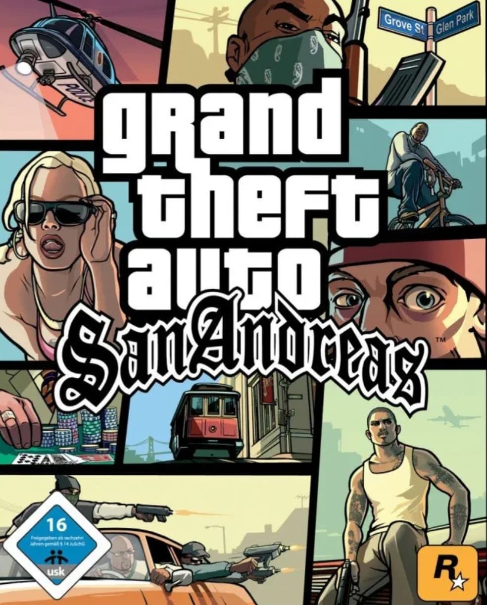 بررسی gta san andreas پا بزن آشغال