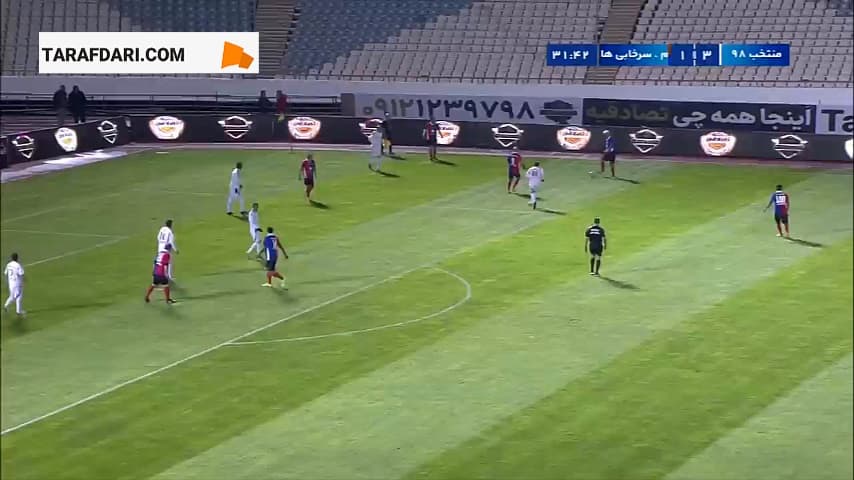 گل دیدنی ادموند بزیک به منتخب 98 (منتخب 98 3-2 منتخب سرخابی‌ها)
