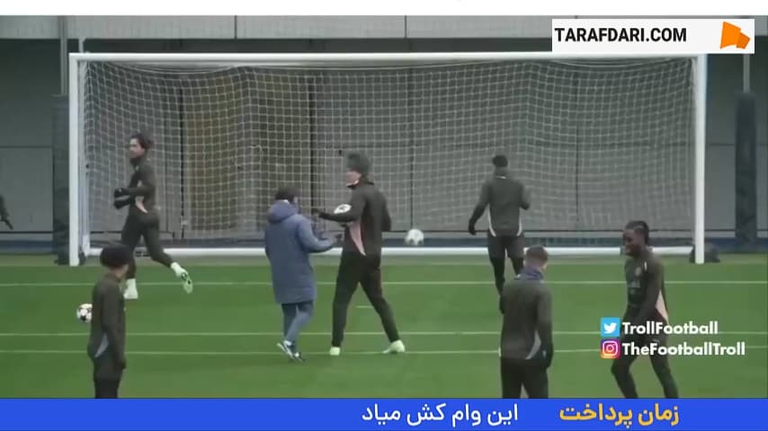 وقتی ستاره‌های منچسترسیتی در تمرینات پنالتی‌های خود را در مقابل دروازه خالی به بیرون می‌زنند!