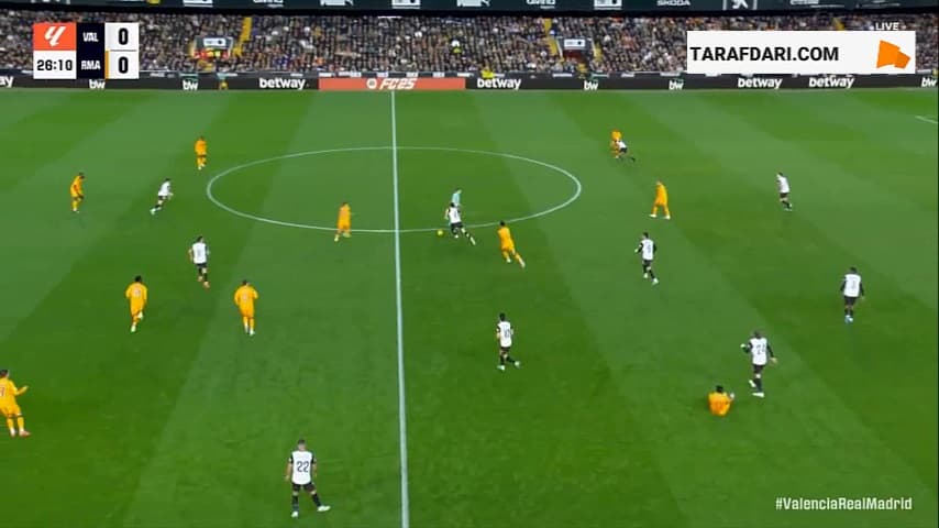 گل هوگو دورو به رئال مادرید (والنسیا 1-0 رئال مادرید)