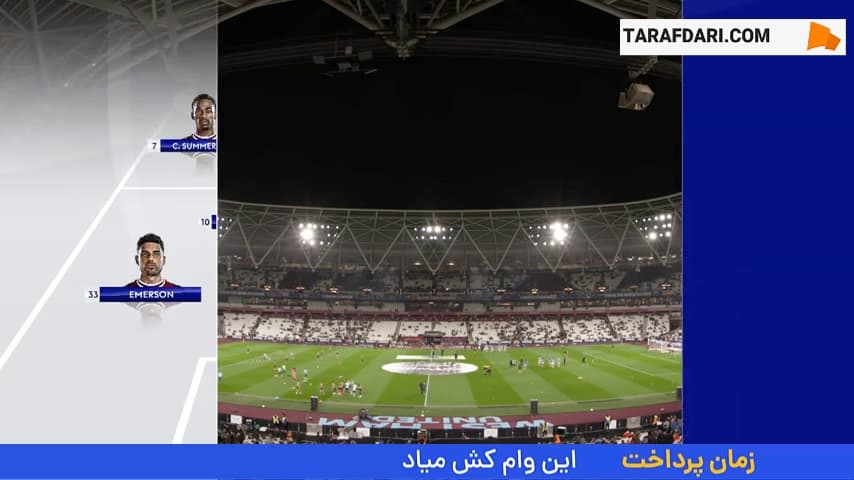 خلاصه بازی وست هم 2-5 آرسنال (لیگ برتر انگلیس - 25-2024)
