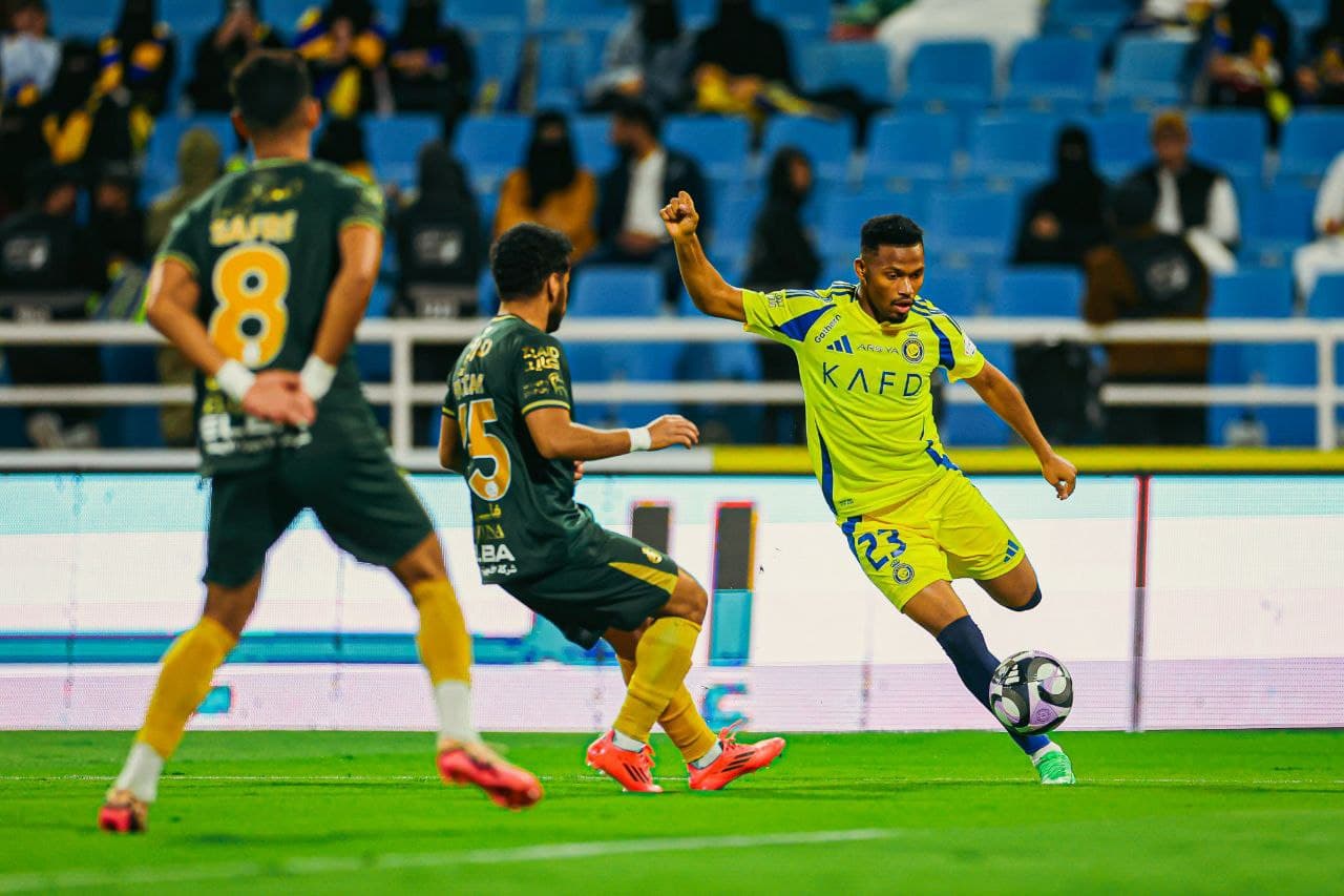 النصر 3-3 الخلود؛ در غیاب رونالدو، ترمز پیولی کشیده شد