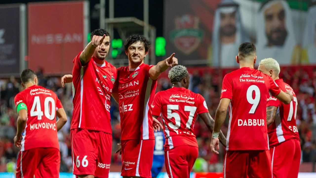 تاج گذاری مقابل النصر؛ آزمون و عزت اللهی، شباب الاهلی را به اوج بردند!
