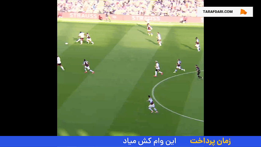 پاس گل برند لنو، دروازه بان فولام مقابل استون ویلا