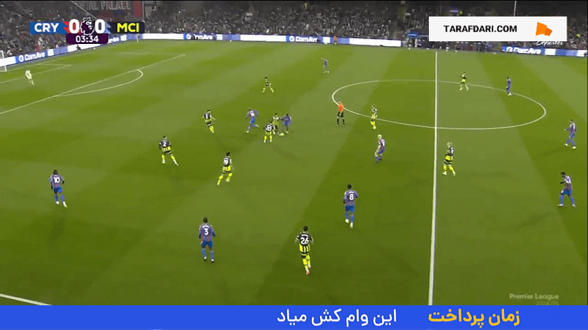 خلاصه بازی کریستال پالاس 2-2 منچسترسیتی (لیگ برتر انگلیس - 25-2024)