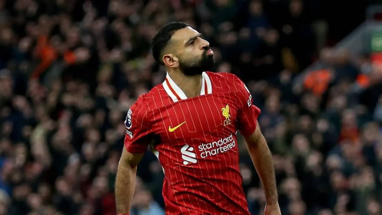 گل زیبای محمد صلاح مقابل برایتون از نگاه دوربین باشگاه لیورپول
