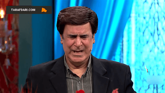 علیفر در برنامه زنده بغضش ترکید؛ گریه سرهنگ علیفر برای مادرش 