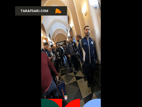 از تهران تا عشق آباد با تیم ملی فوتبال ایران / فیلم