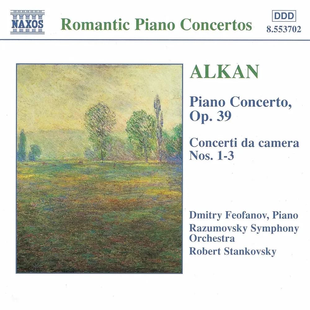 موسیقی کلاسیک: کنسرتو پیانو از شارل آلکان آهنگساز فرانسوی - Charles Valentin Alkan - 3 Concerti da camera Op10