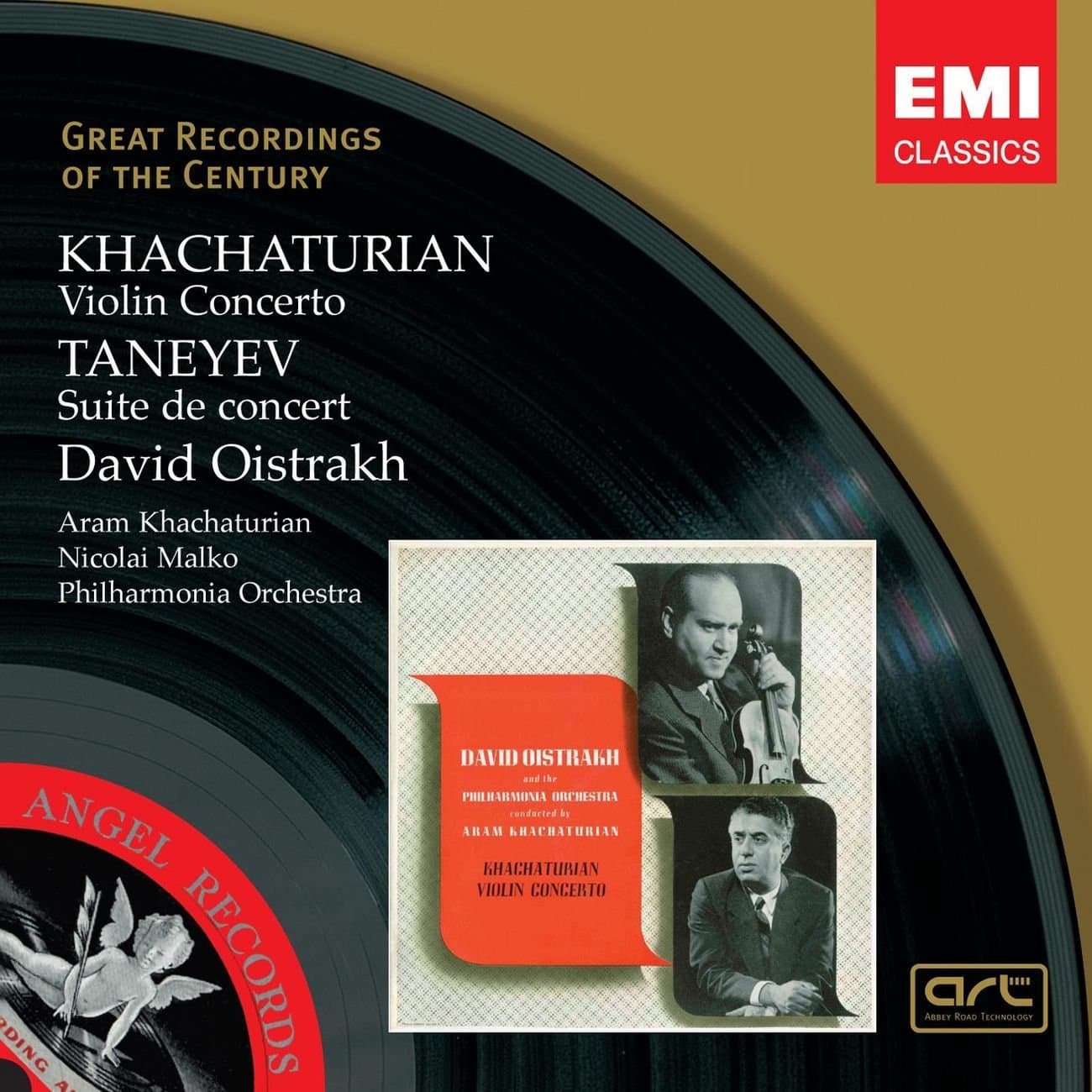 موسیقی کلاسیک: آرام خاچاطوریان - کنسرتو ویولن در "ر" مینور - ضبط 1955 - khachaturian - violin concerto in d minor- cadenza by oistrakh