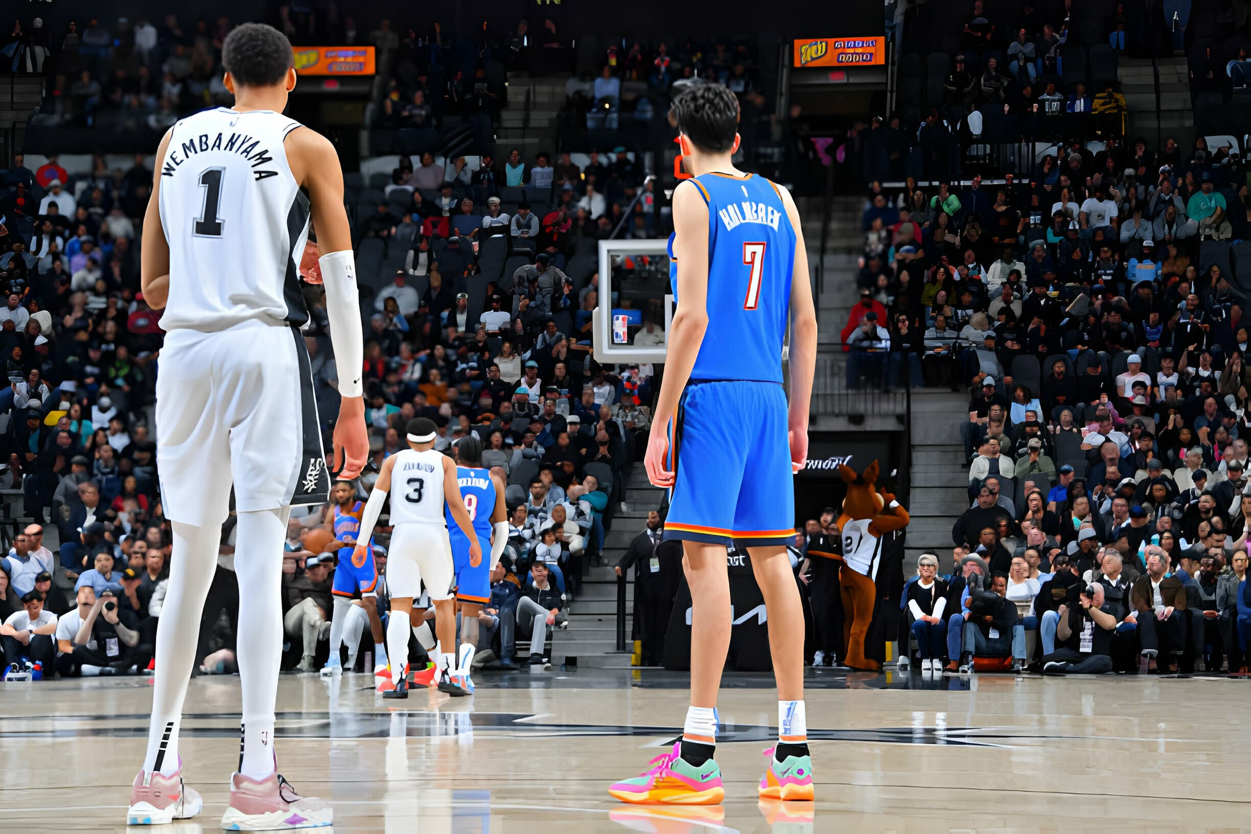 بسکتبال NBA | ومبی، برنده جدال برج‌های دوقلو 