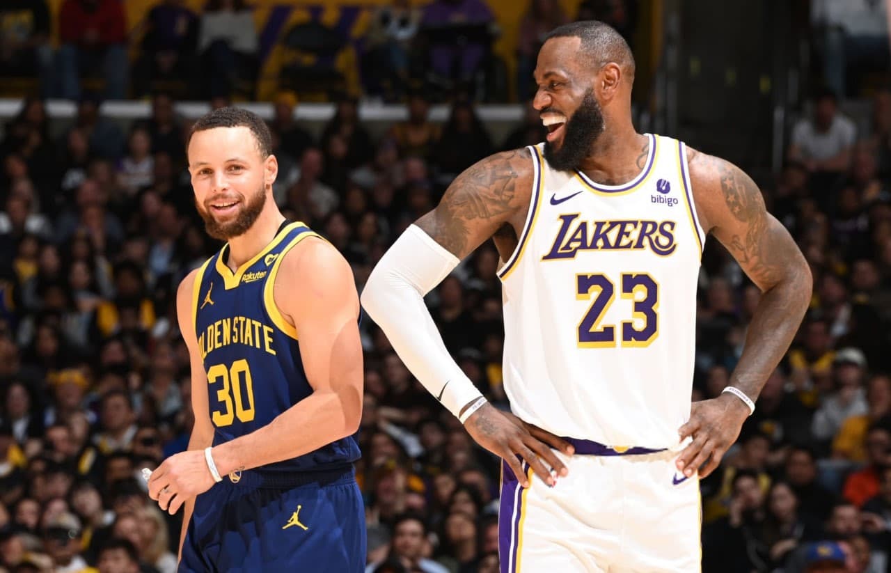 بسکتبال NBA | خط و نشان وریرز برای لیکرز با طعم پلی این