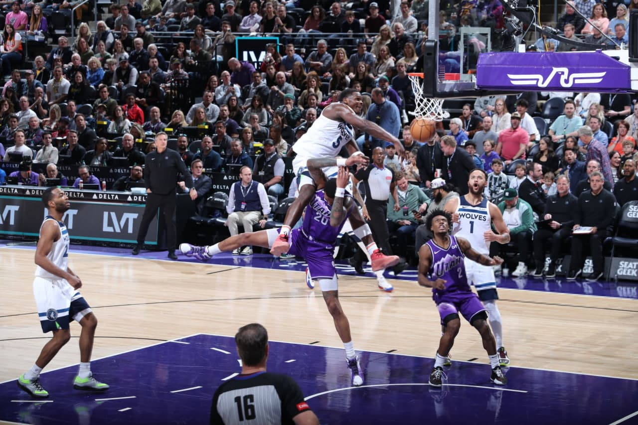 بسکتبال NBA | مورچه پرنده مدافع حریف را به قتل رساند!