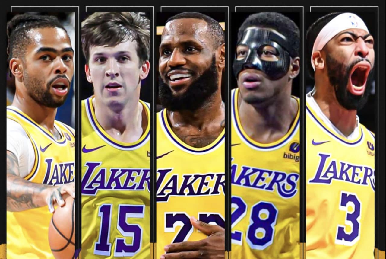 بسکتبال NBA | ترکیب اصلی فصل 25-2024 لس آنجلس لیکرز مشخص شد / عکس 