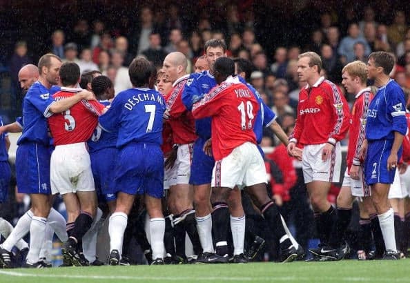 پلی به گذشته - برتری 5-0 چلسی مقابل منچستریونایتد در لیگ برتر انگلیس (1999/10/3)