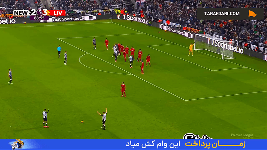 گل فابیان شار به لیورپول روی اشتباه عجیب کائومهین کلهر (نیوکاسل 3-3 لیورپول)