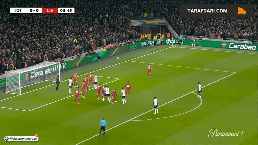 خلاصه بازی تاتنهام 1-0 لیورپول (لیگ کاپ انگلیس - 25-2024)