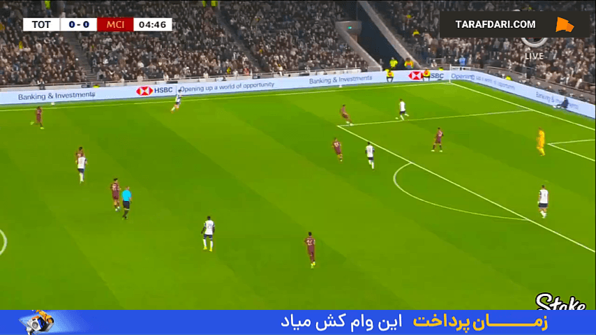 همکاری تیمی زیبای بازیکنان تاتنهام و گل تیمو ورنر به منچسترسیتی (تاتنهام 1-0 منچسترسیتی)