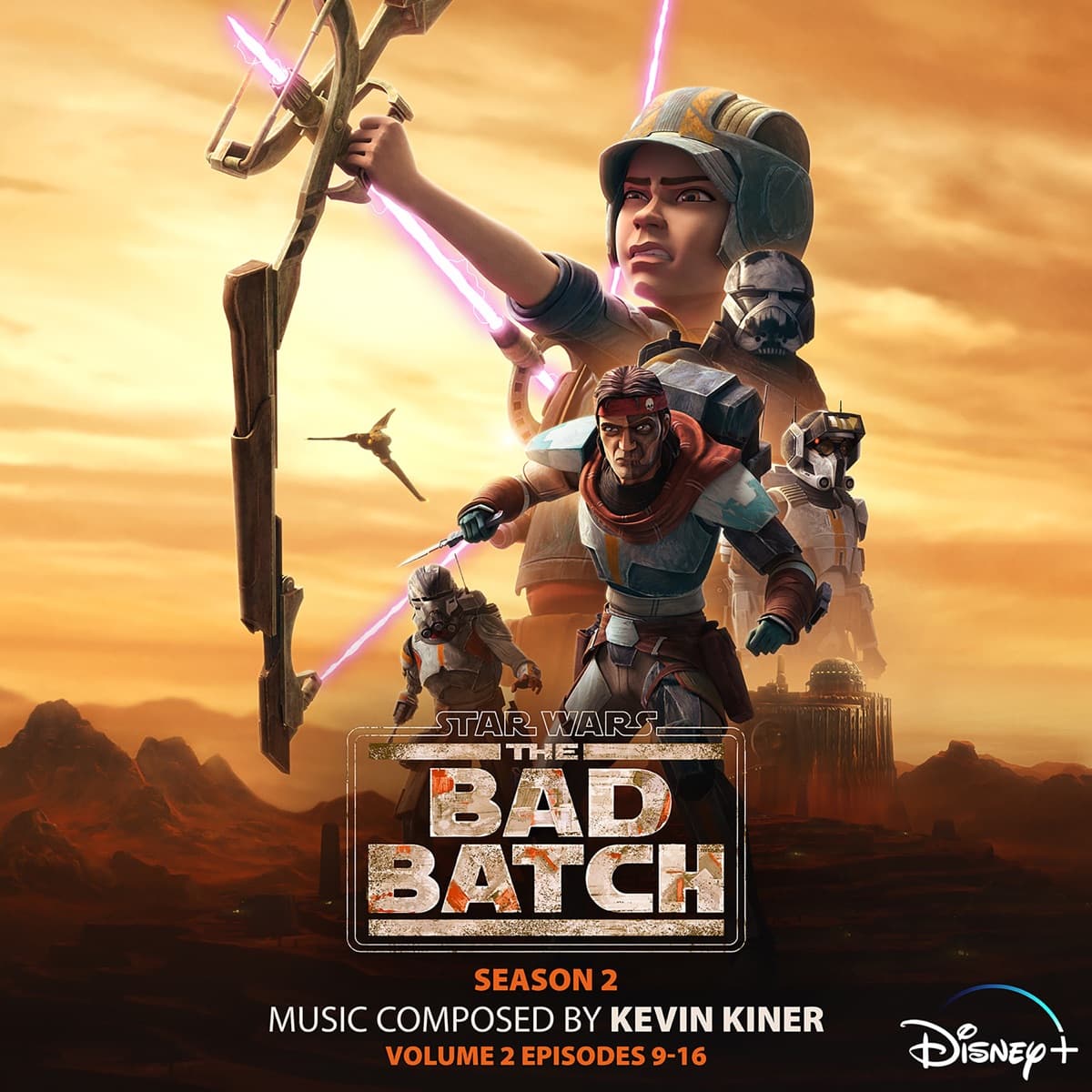 موسیقی Mayday ساخته Kevin Kiner از موسیقی متن سریال Star wars: The Bad Batch