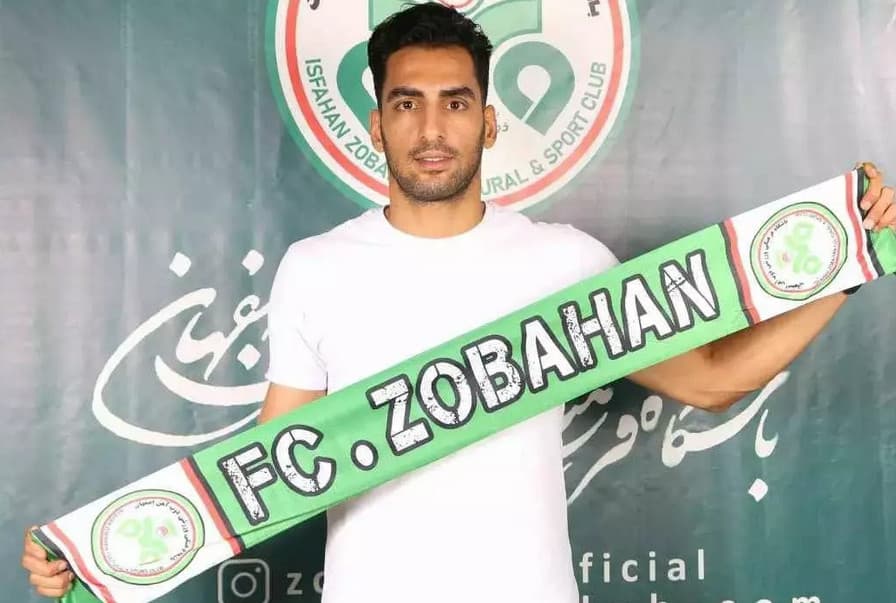 گل زیبای سعید باقرپسند، مهاجم مس سونگون از مرکز زمین در لیگ یک ایران
