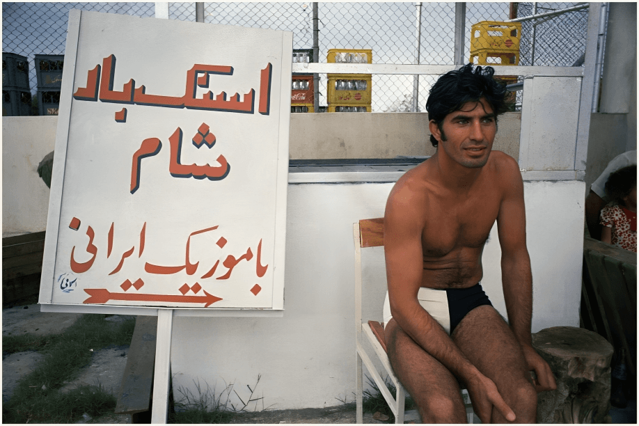 ساحل بندر انزلی مرداد ۱۳۵۰ عکس کامران عدل