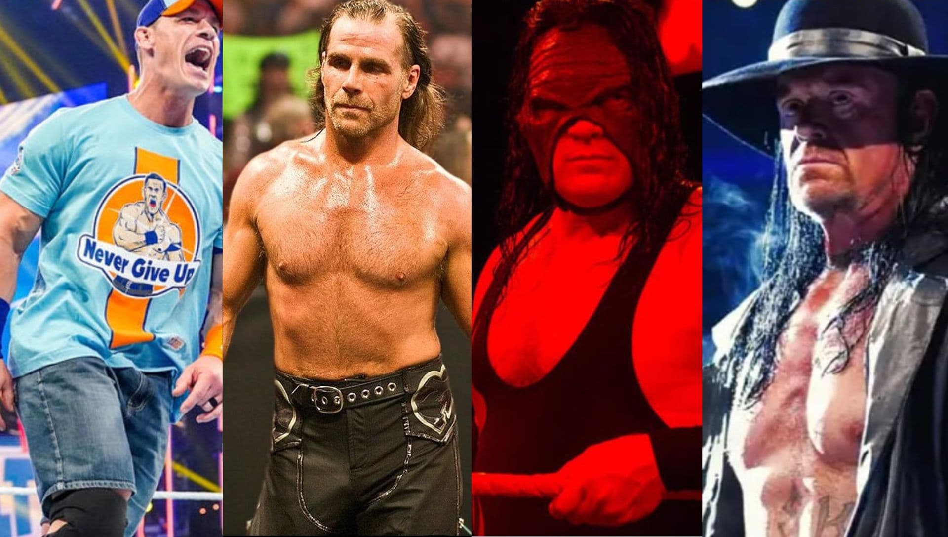 10 کشتی‌کج‌کار برتر تاریخ WWE با بیشترین تعداد برد؛ با حضور کین، آندرتیکر و جان سینا