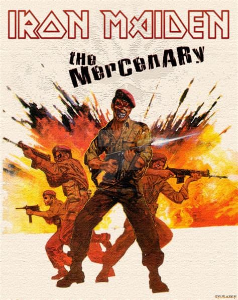 The mercenary - Iron maiden