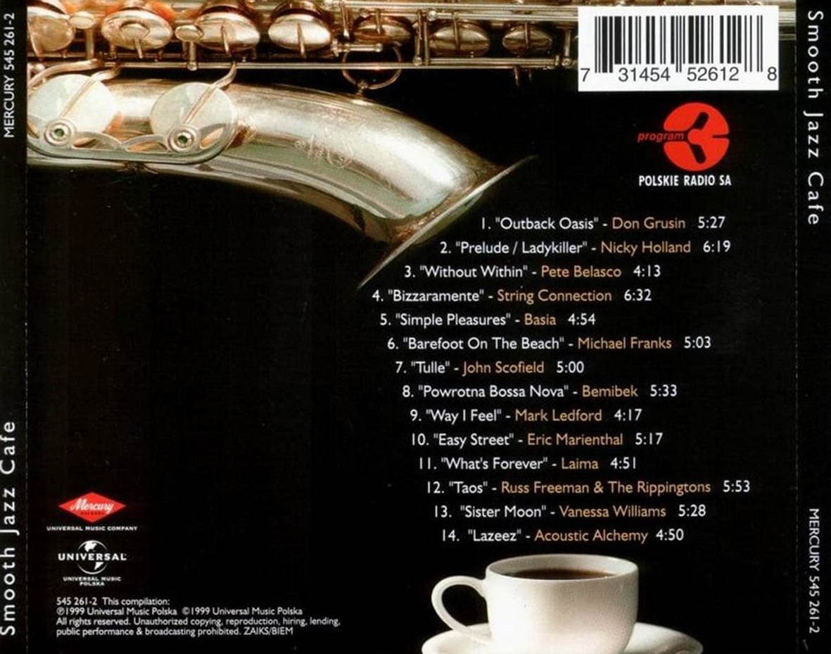دانلود آهنگ Way I Feel از Mark Ledford در آلبوم گردآوری شده Smooth Jazz Cafe Vol. 01 شبیه مایکل جکسونه